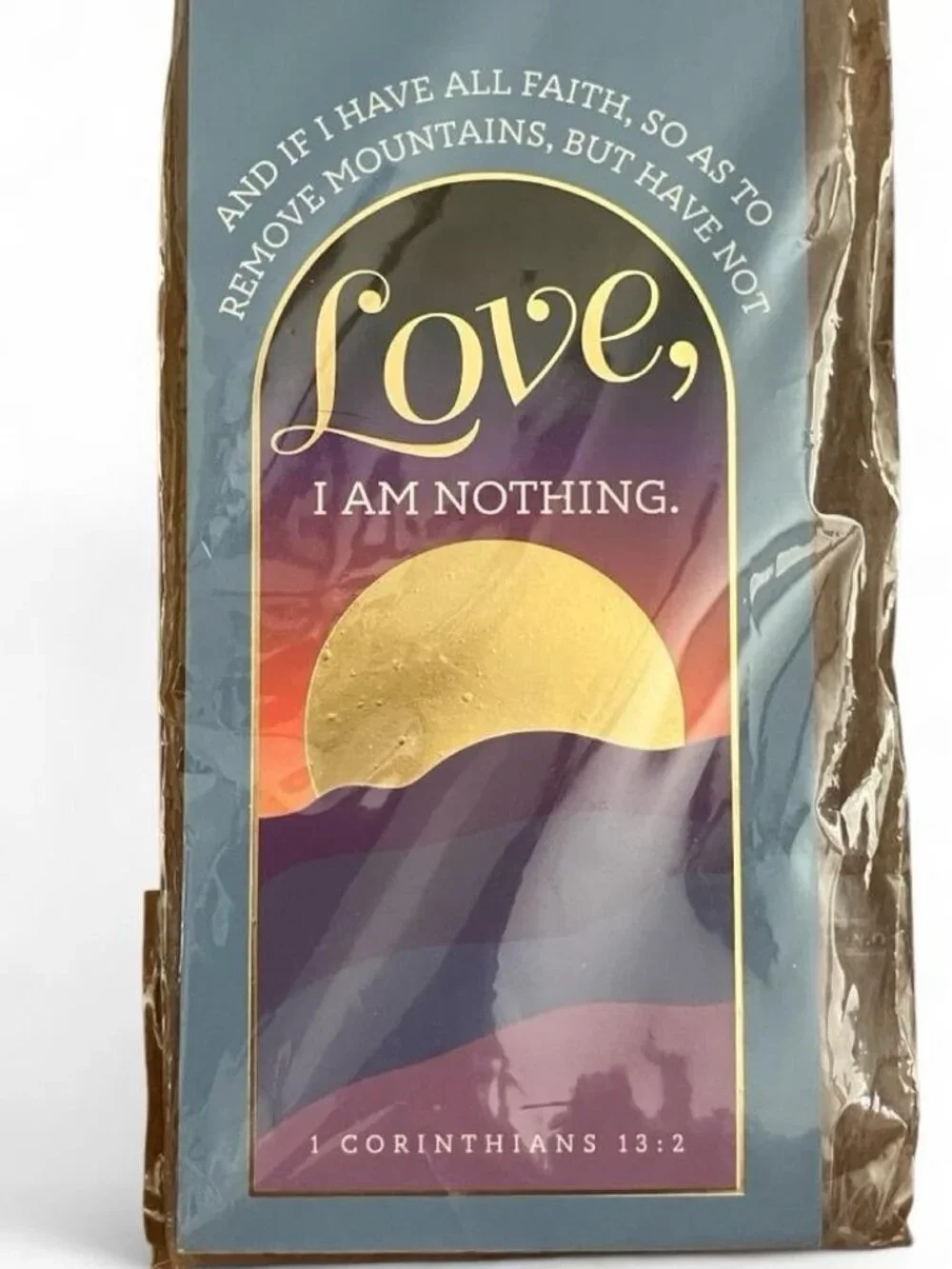Christian Faith Notepad 52 Sheets 3.75” x 8” Love I Am Nothing 1 Corinthians